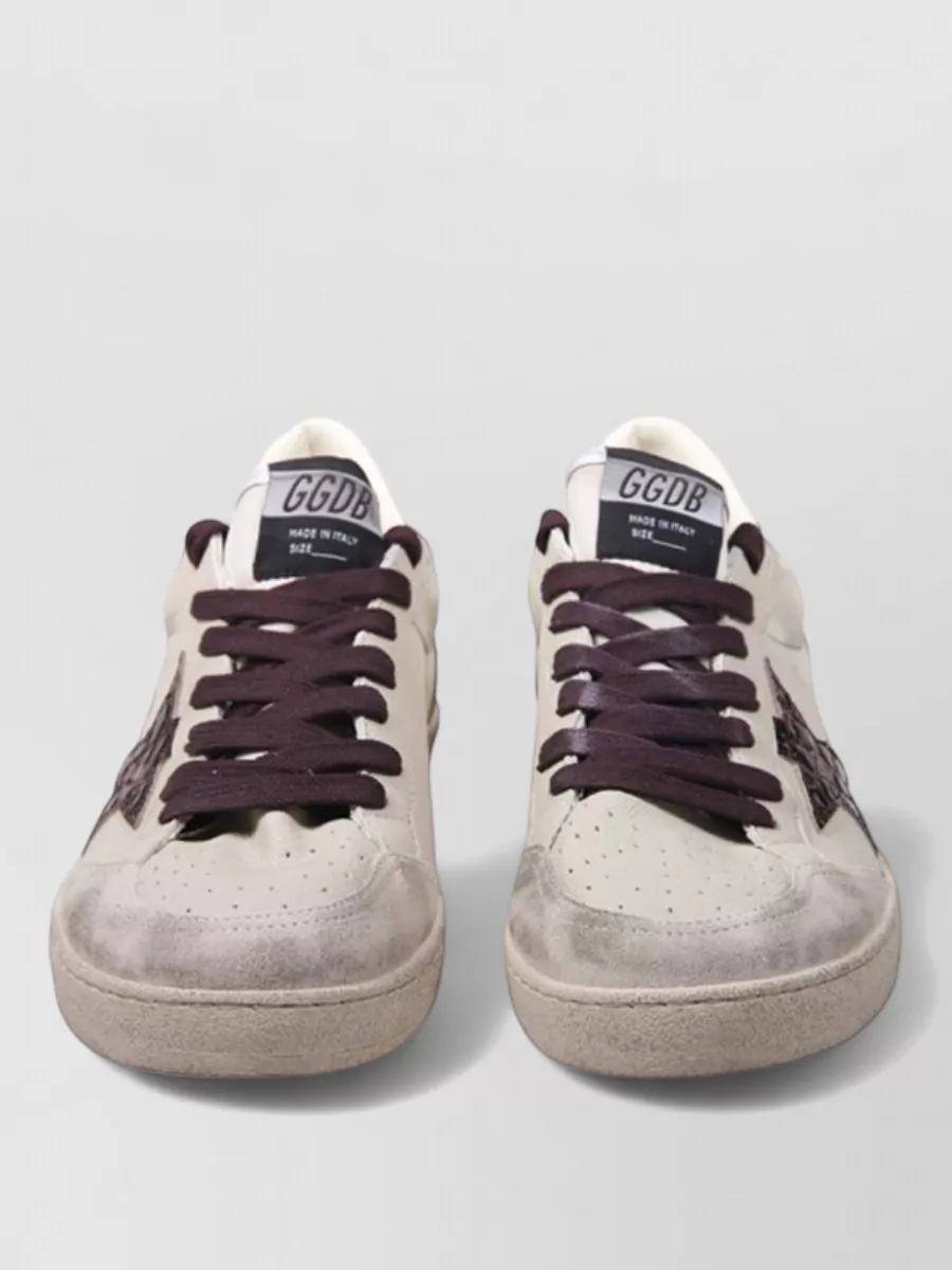 Golden Goose leather low-top sneakers