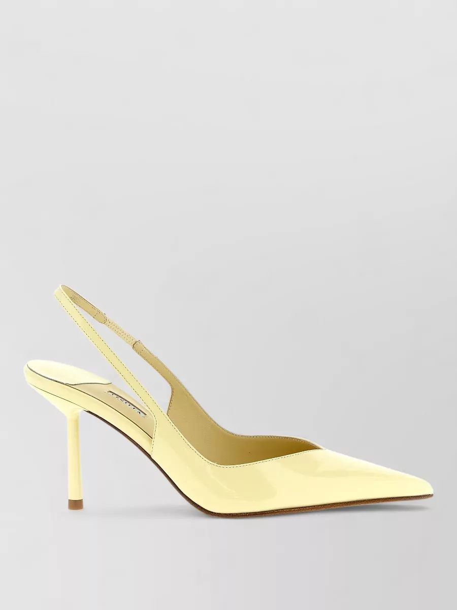 Le Silla Vivienne Slingback Pumps Patent Pointed Toe
