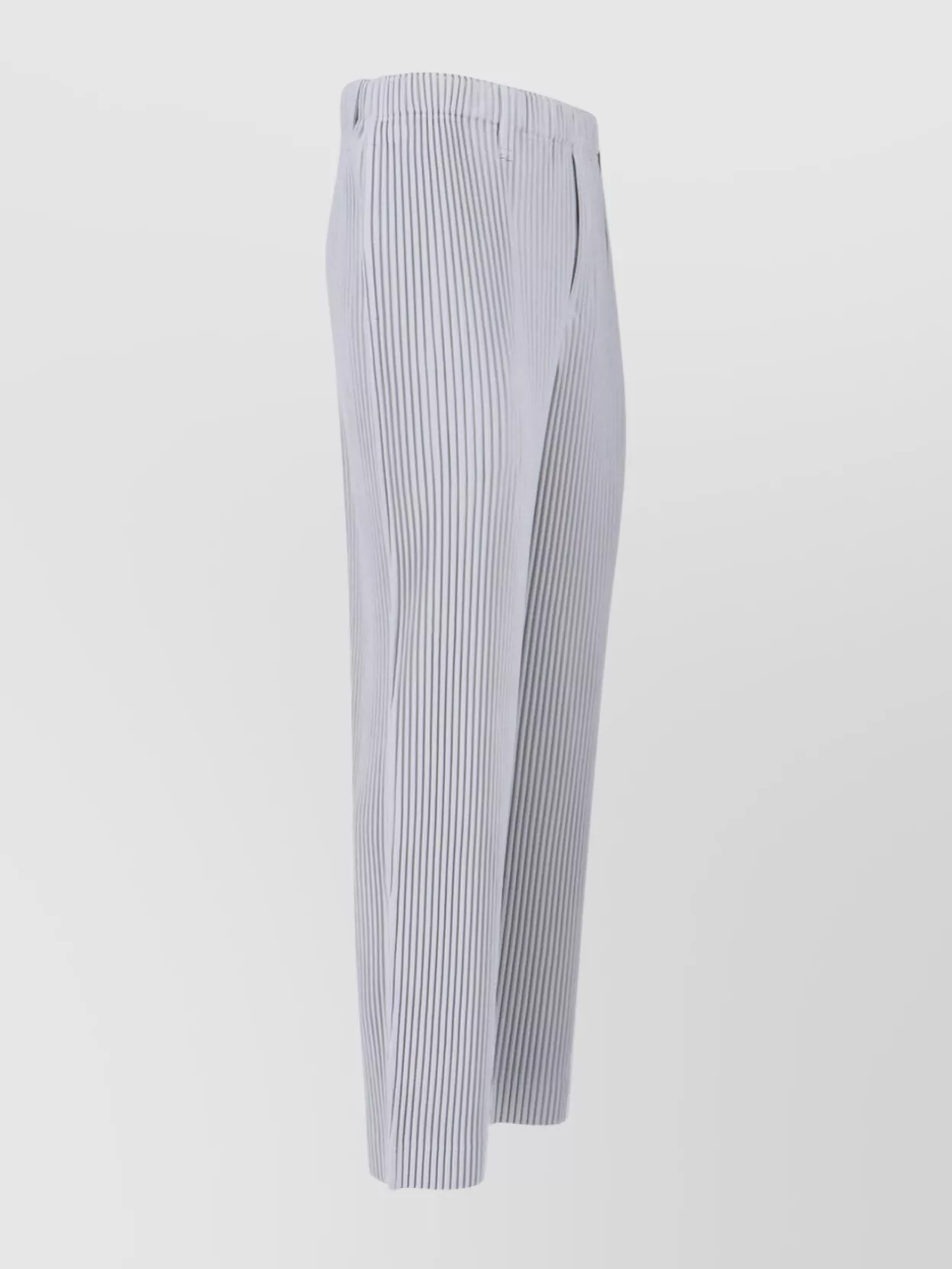Homme Plisse Issey Miyake Tailored Trousers Vertical Stripes