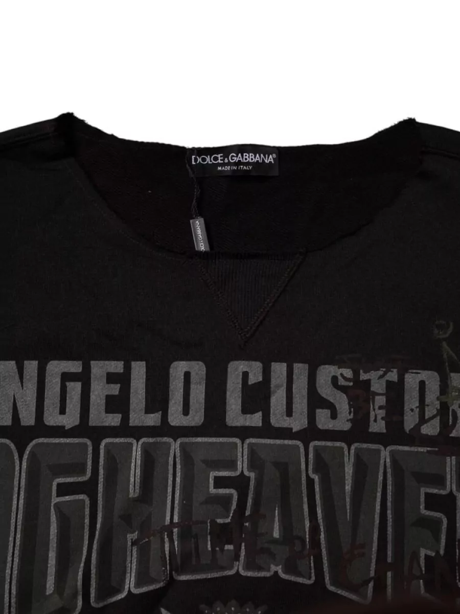 Dolce&Gabbana Graphic-Print Long-Sleeve Sweatshirt