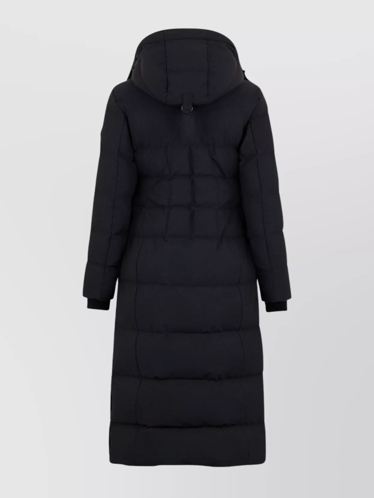 Moose Knuckles Luxe Hooded Long Quilted Parka