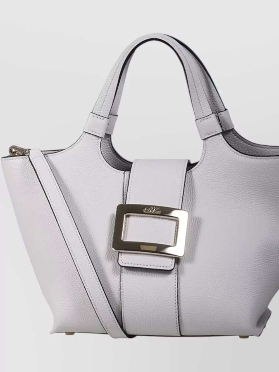 Roger Vivier Leather Mini Tote Bag
