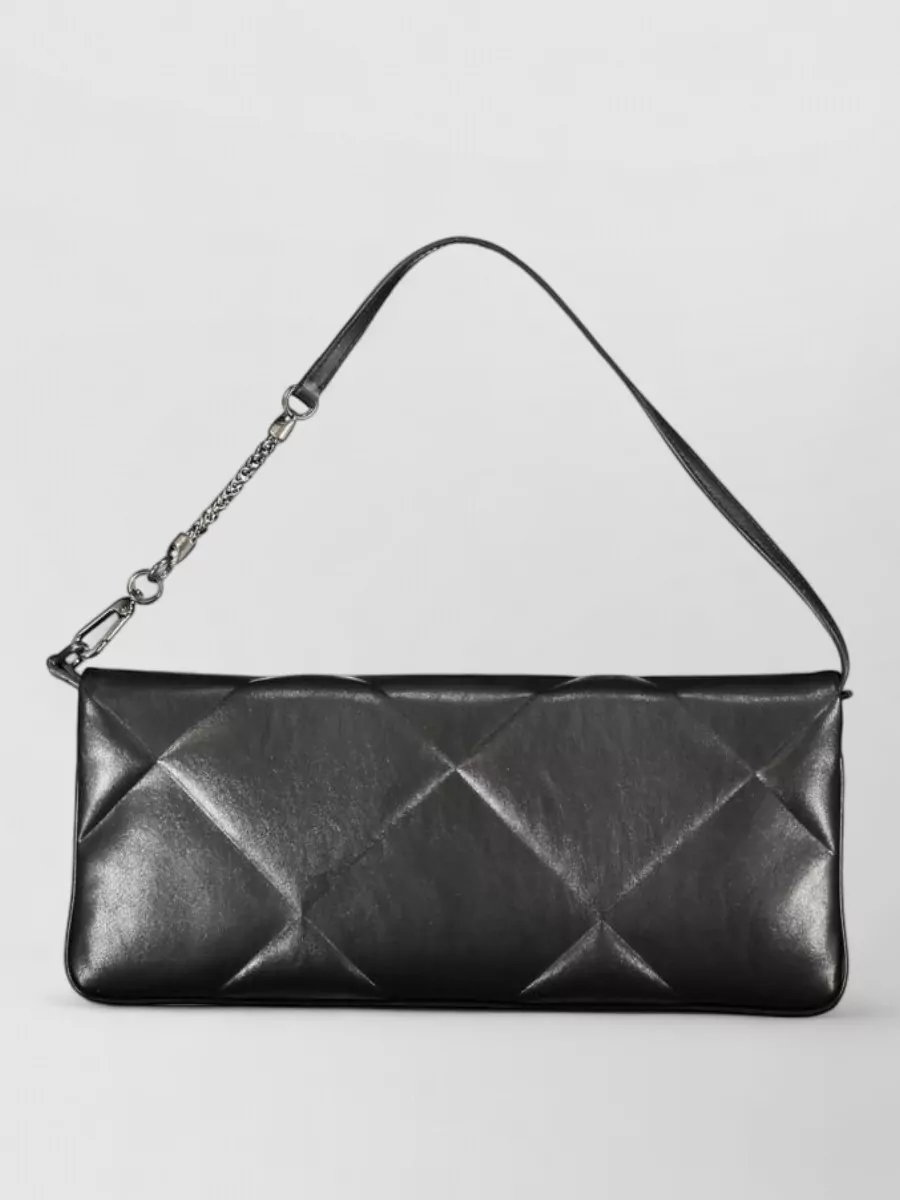 Calvin Klein quilted clutch bag