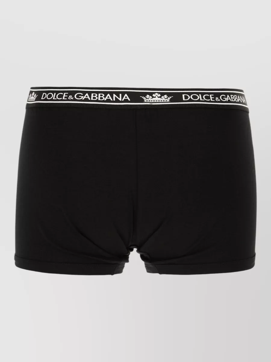 Dolce&Gabbana Stretch Cotton Boxer Briefs