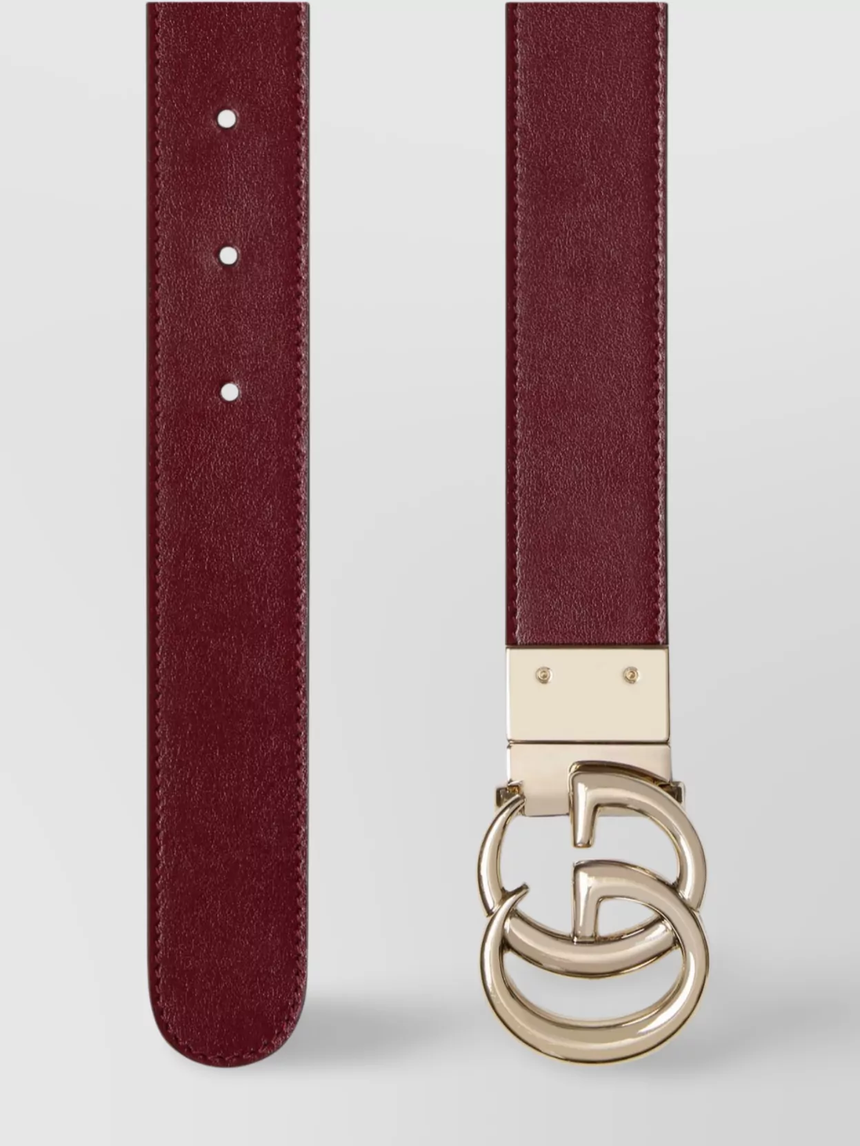 Gucci Gg Marmont Reversible Wide Belt
