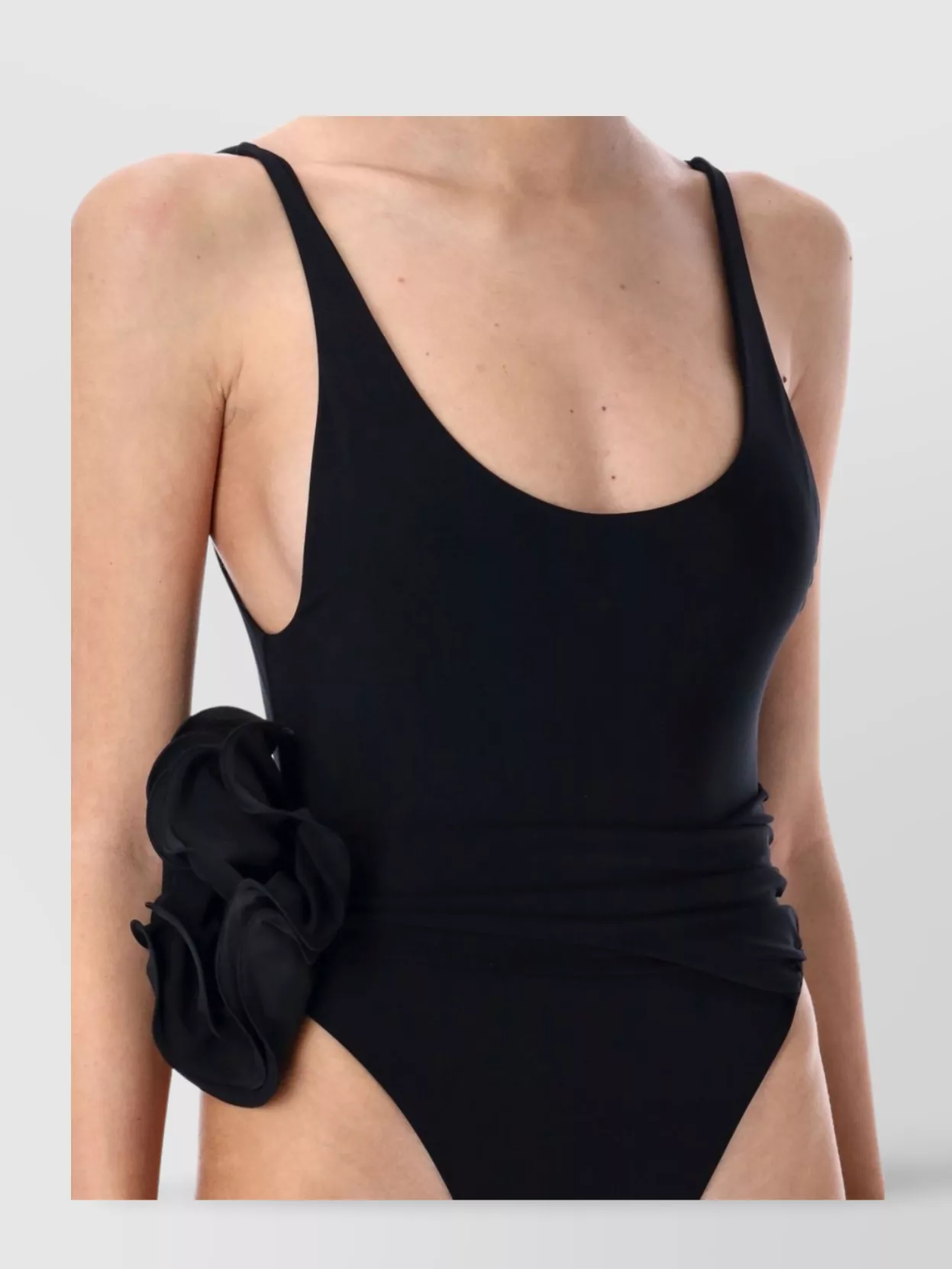 Magda Butrym One-piece Swimsuit With Applied Flower