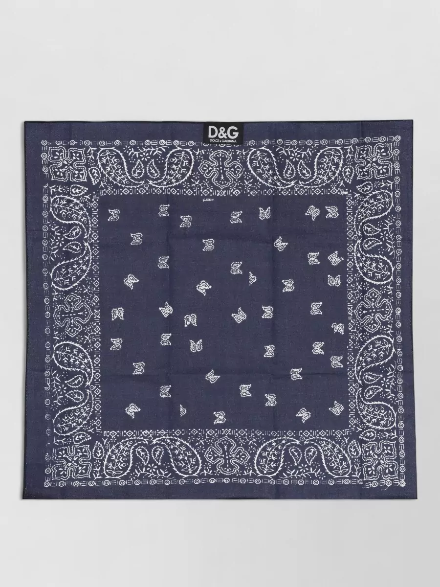 Dolce&Gabbana Paisley-Print Square Scarf