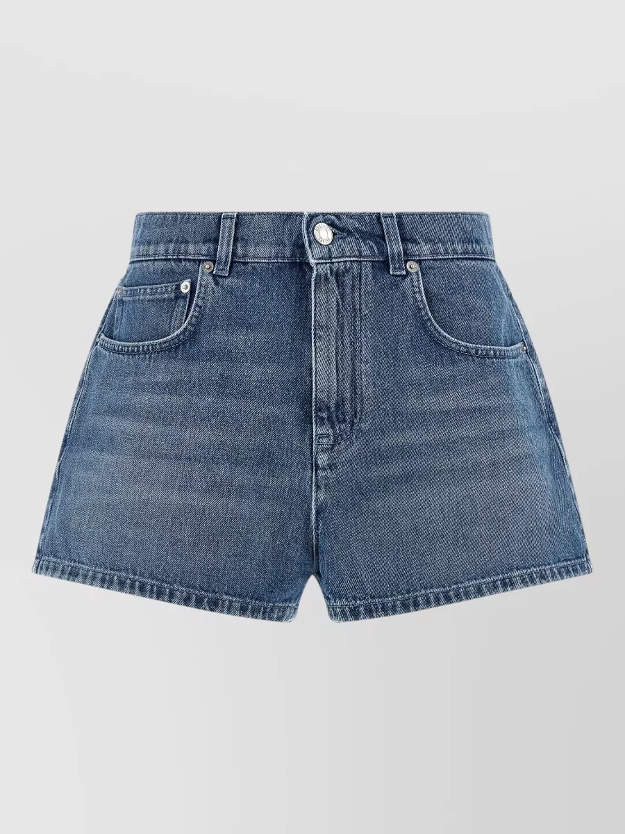 Moschino cotton mini shorts