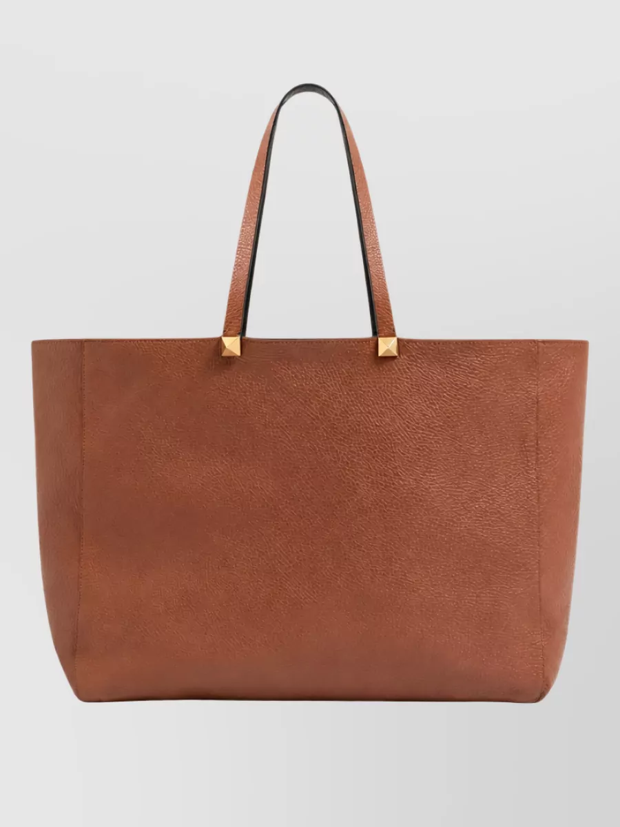 Valentino leather tote bag