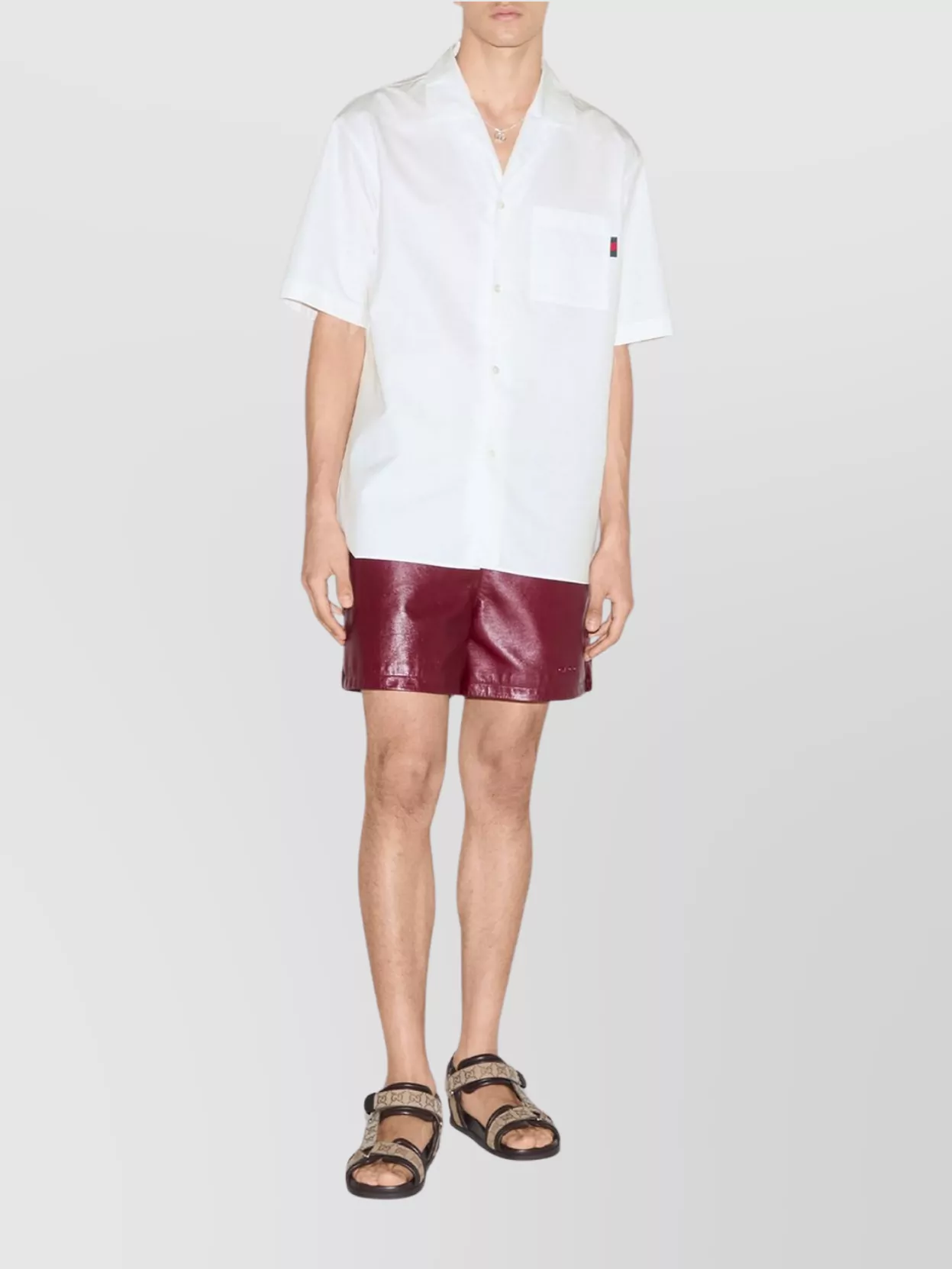 Gucci Web Loop Detail Shirt