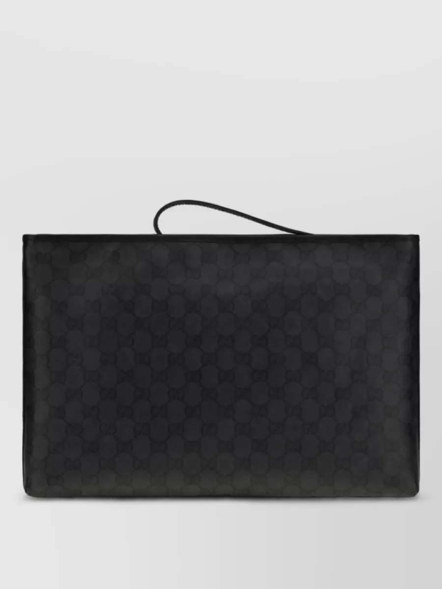 Gucci medium coated fabric pouch