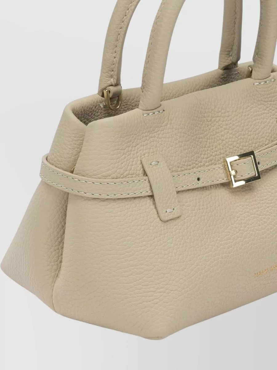Manu Atelier Mini Leather Handbag