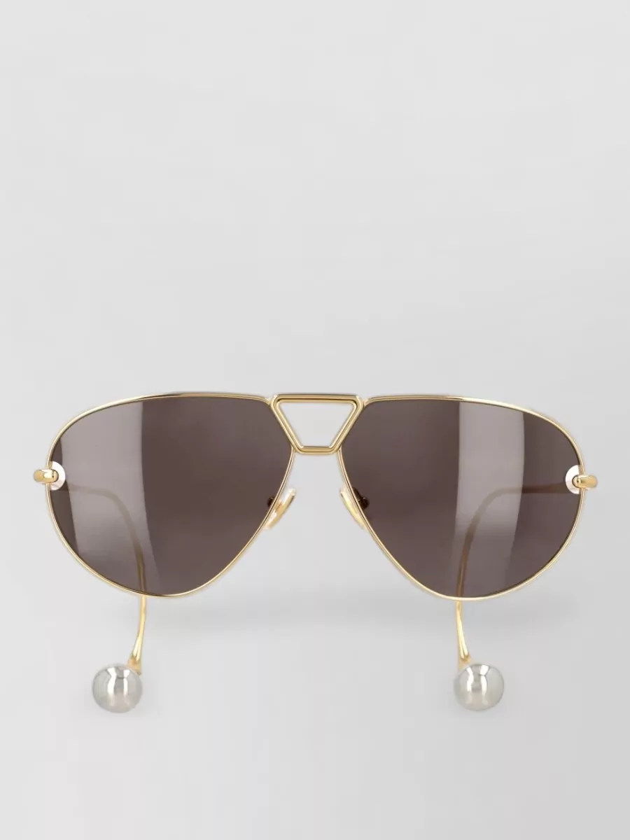 Bottega Veneta metal aviator sunglasses