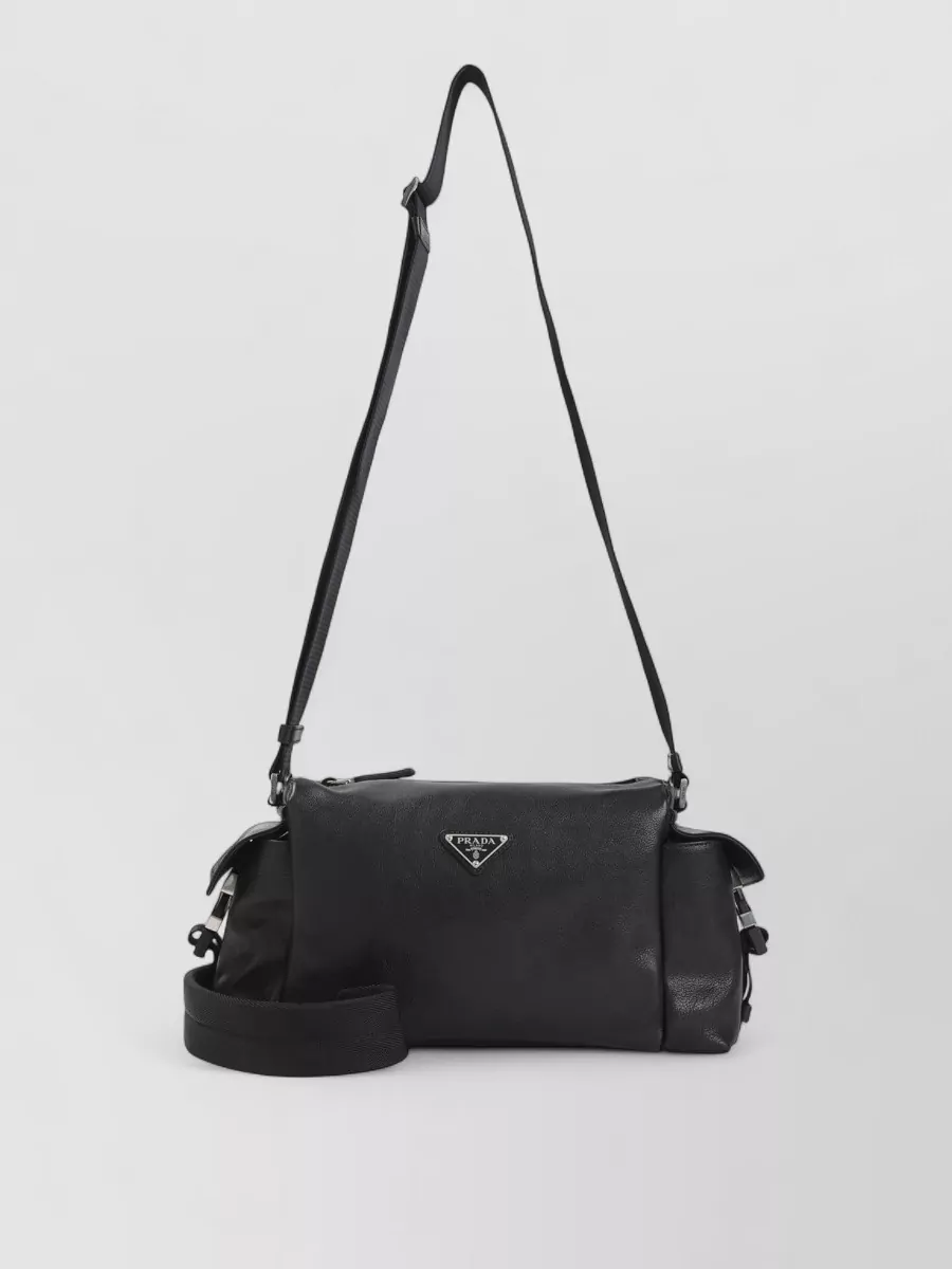 Prada soft small leather shoulder bag