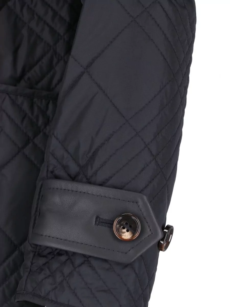 Burberry Quilted Single Breasted Jacket