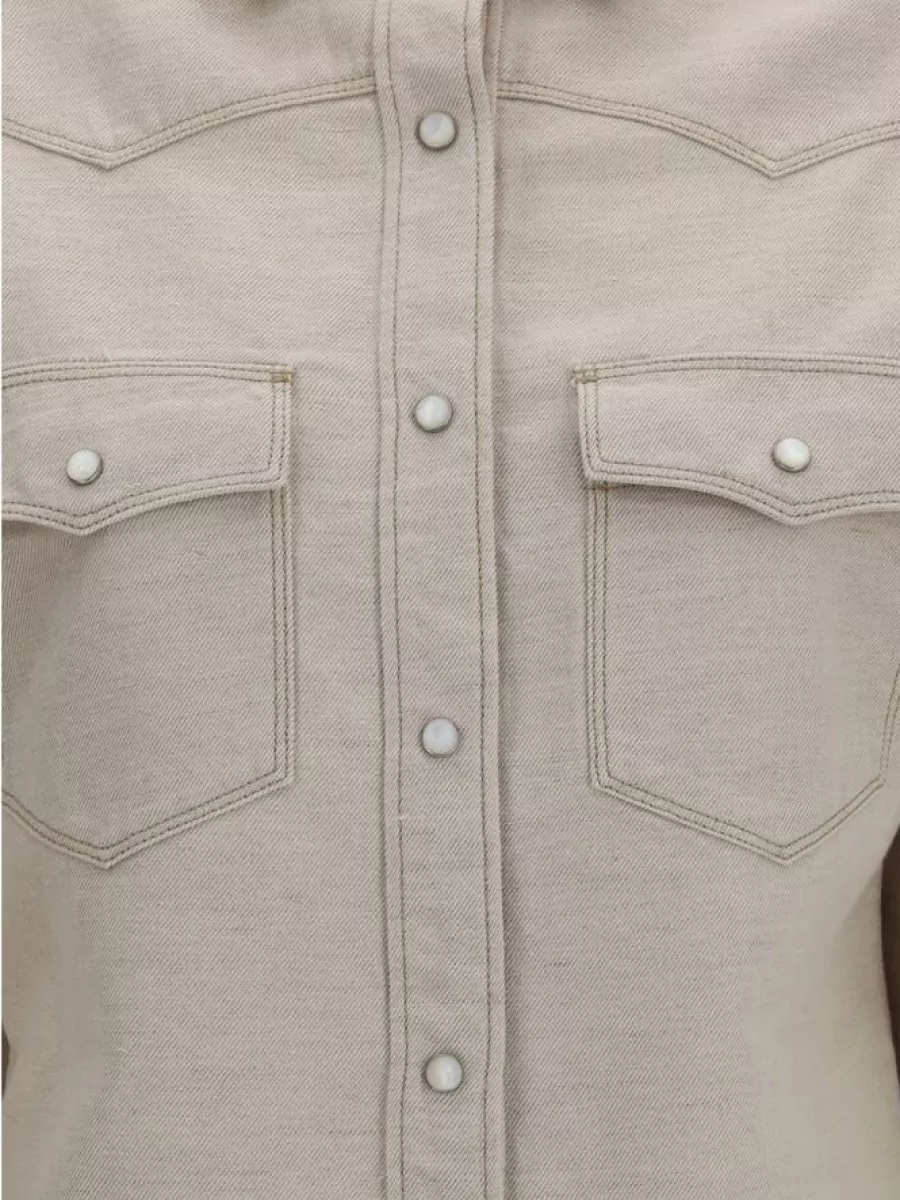 Fendi Denim Western Shirt
