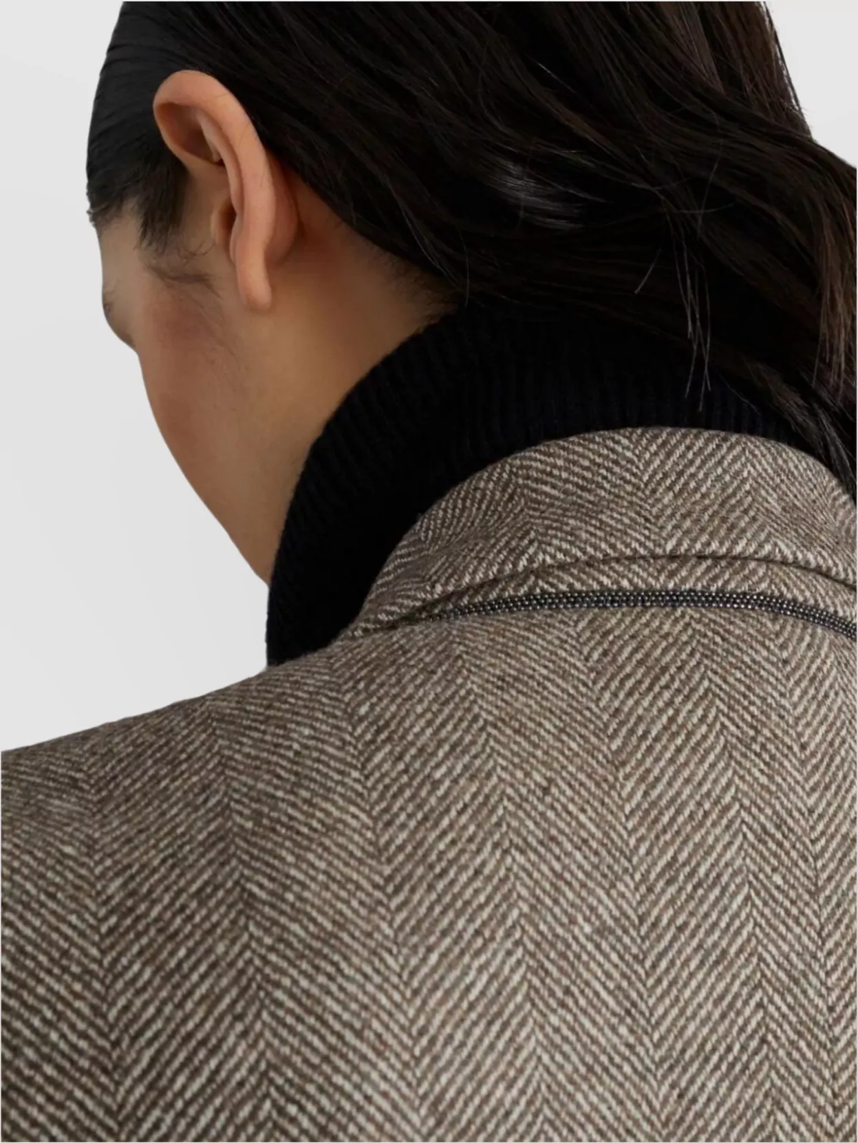 BRUNELLO CUCINELLI TAILORED WOOL BLEND JACKET