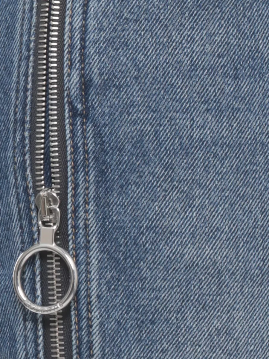 Paco Rabanne Cotton Cropped Straight-Leg Jeans