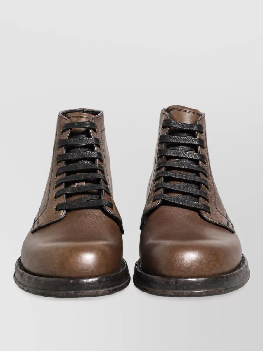 Dolce&Gabbana leather derby shoes