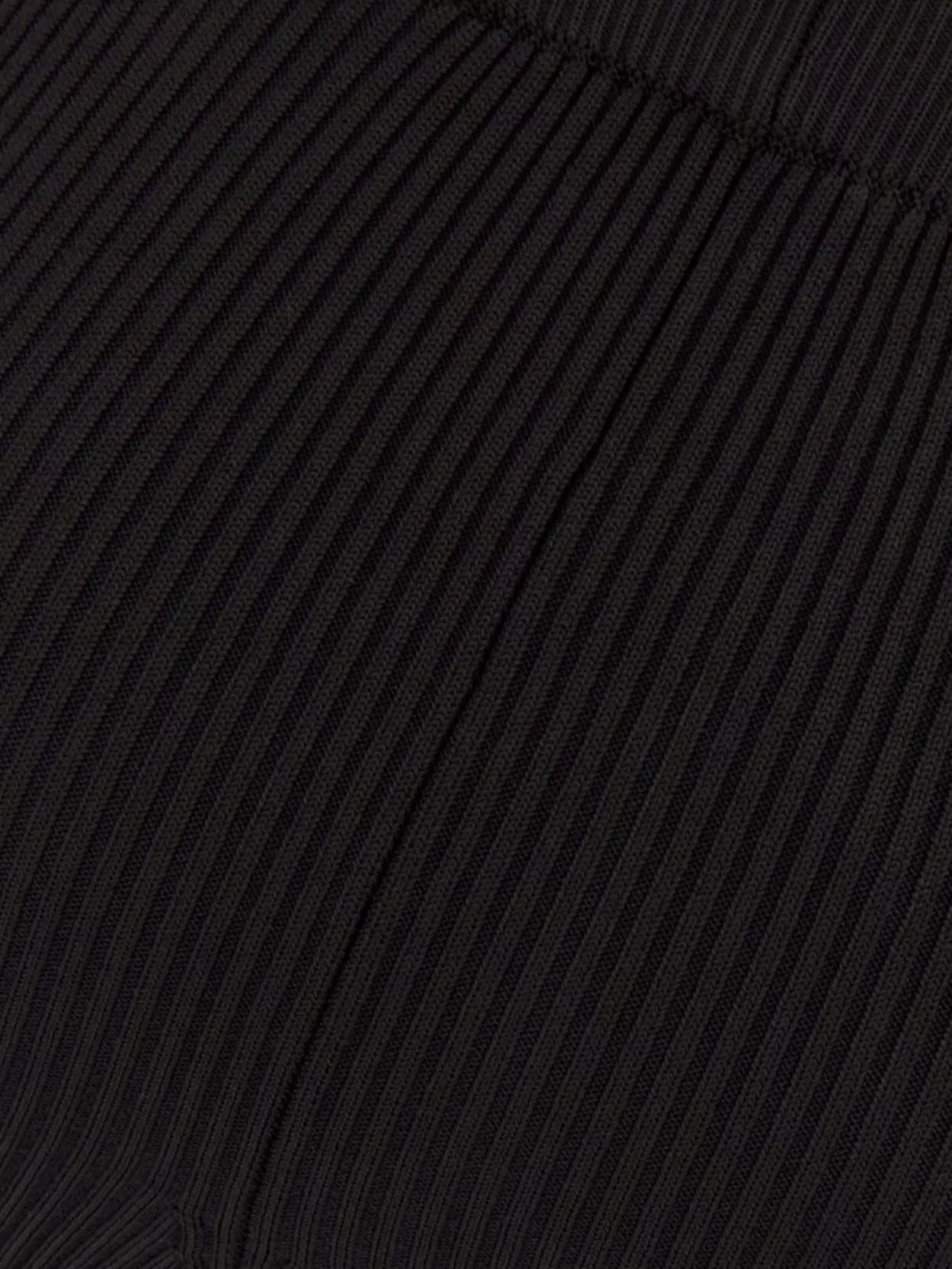Stella Mccartney High Waist Flared Ribbed Joggers
