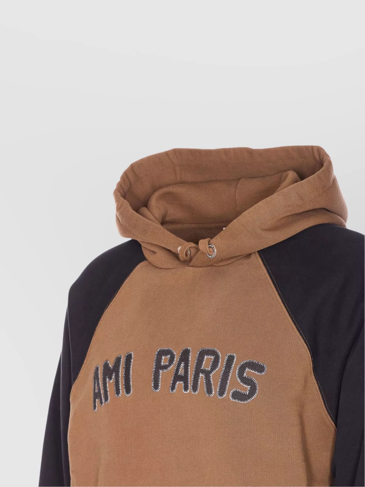Ami Paris Hoodie With Kangaroo Pocket