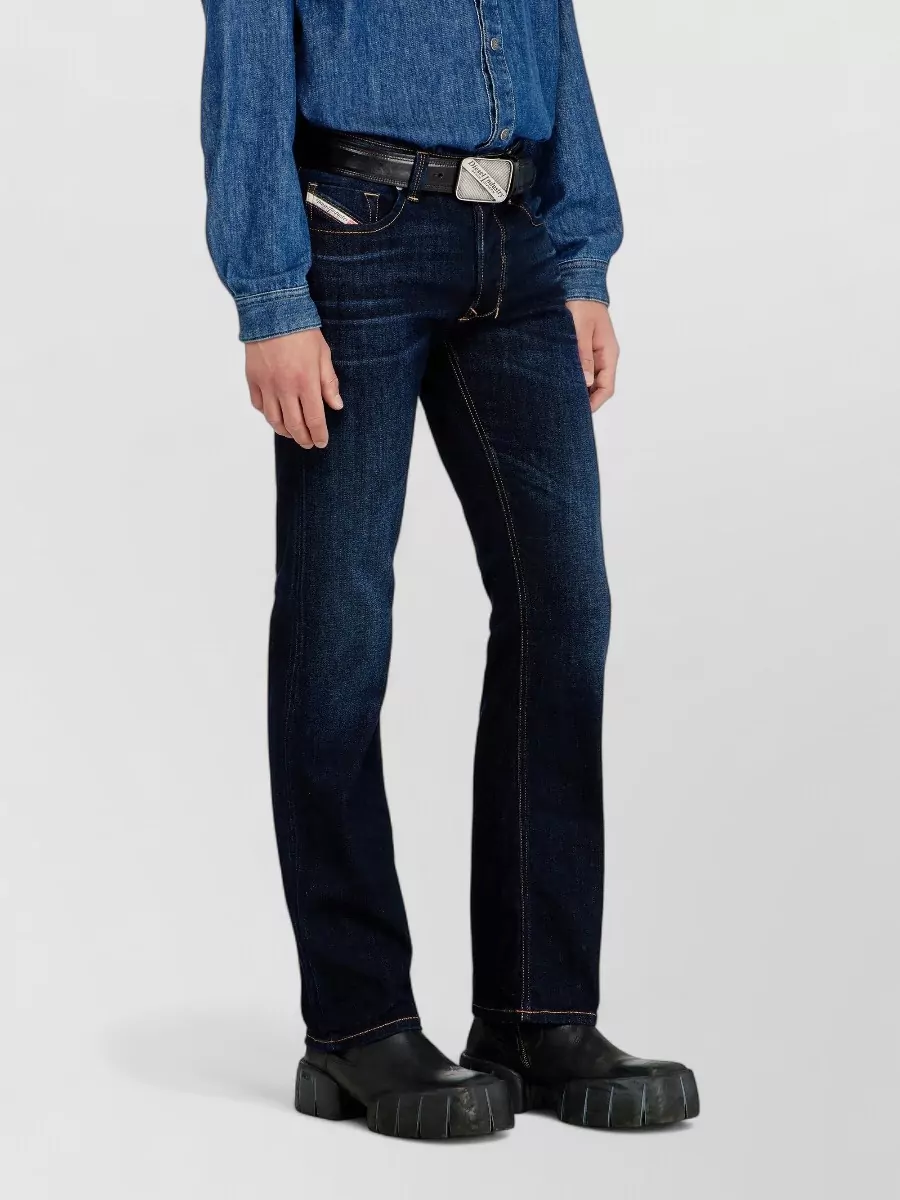 Diesel Denim Straight-Leg Jeans
