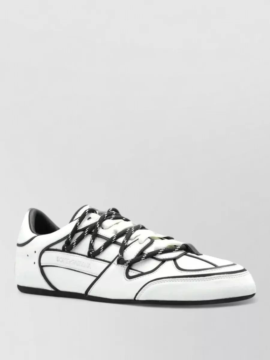 Dolce&Gabbana leather low-top sneakers