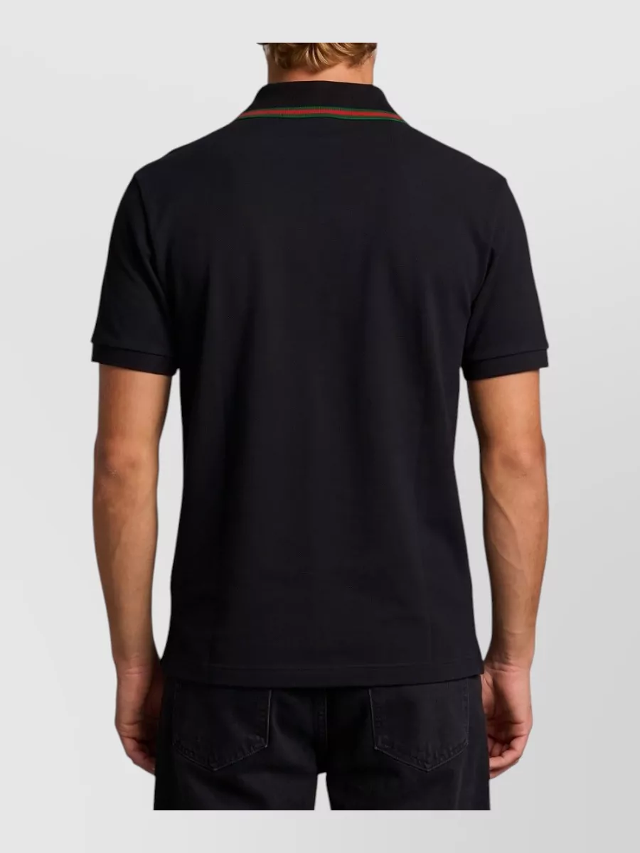 Gucci Cotton Piqué Jersey Regular-Fit Polo Shirt
