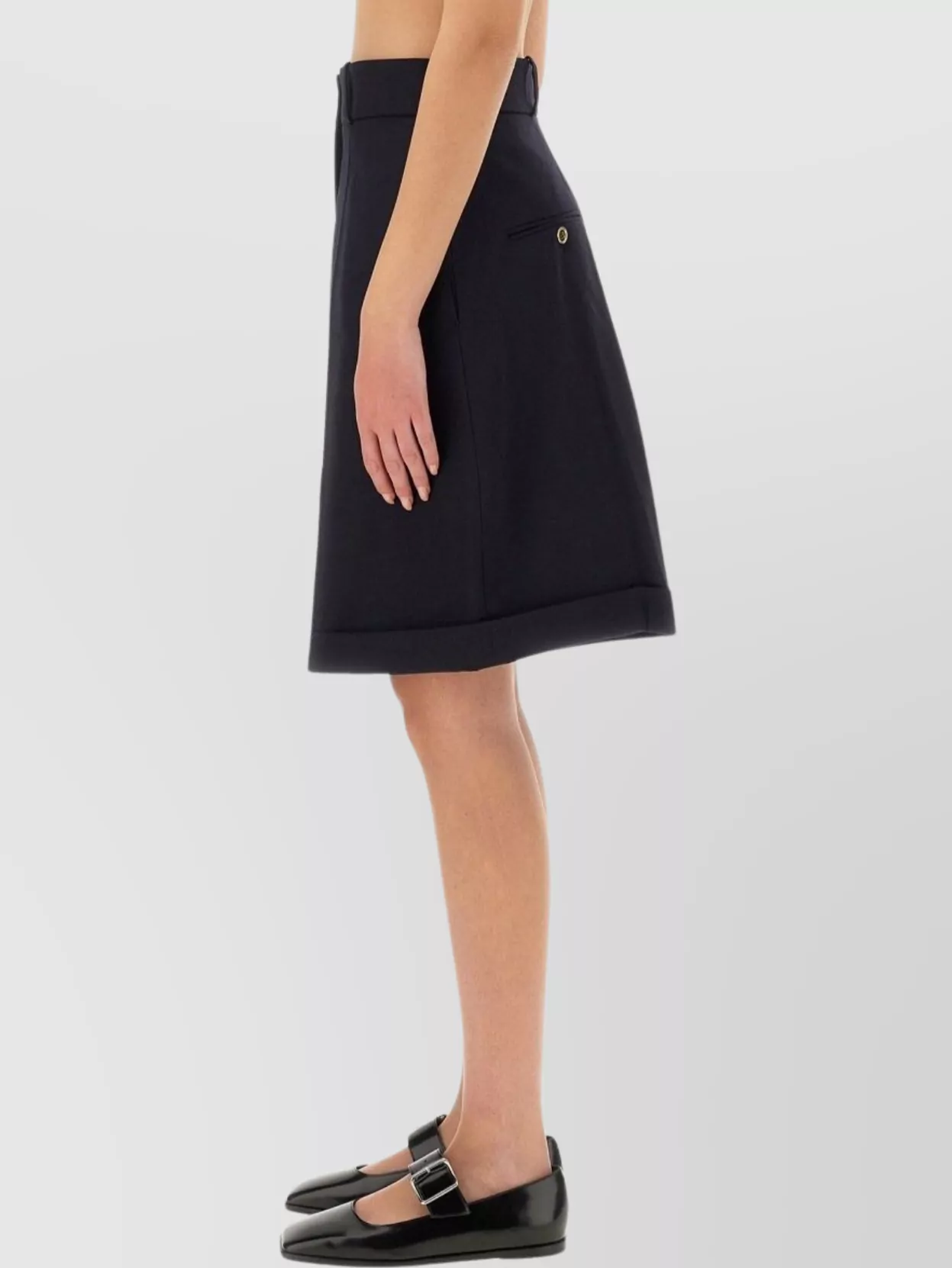 Patou Bermuda Shorts In Wool
