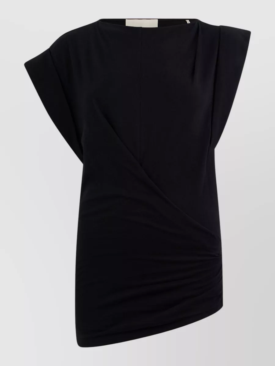 Isabel Marant asymmetric short-sleeve mini dress