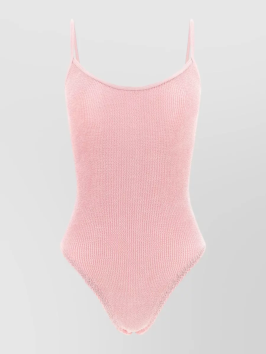 Hunza G Textured One-Piece Swimsuit