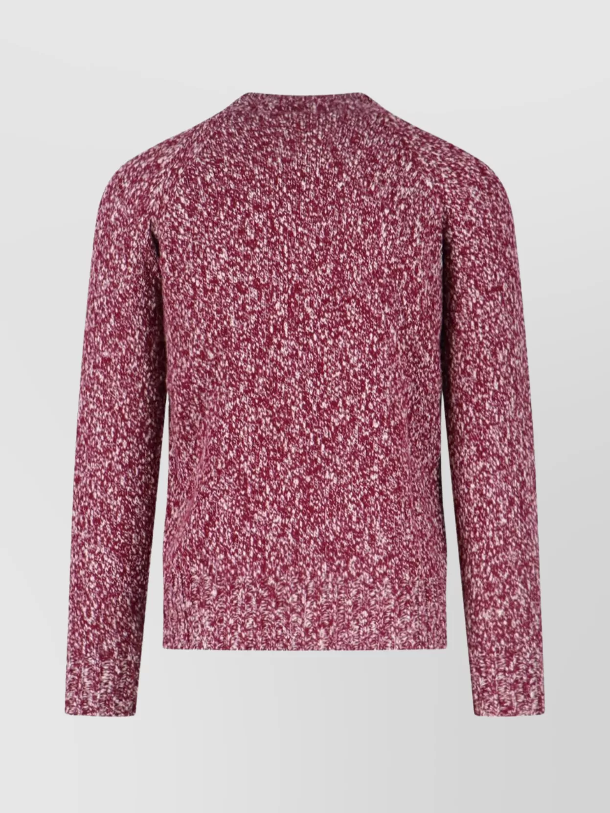 Drumohr Grape-coloured Pattern Wool Sweater In Multi