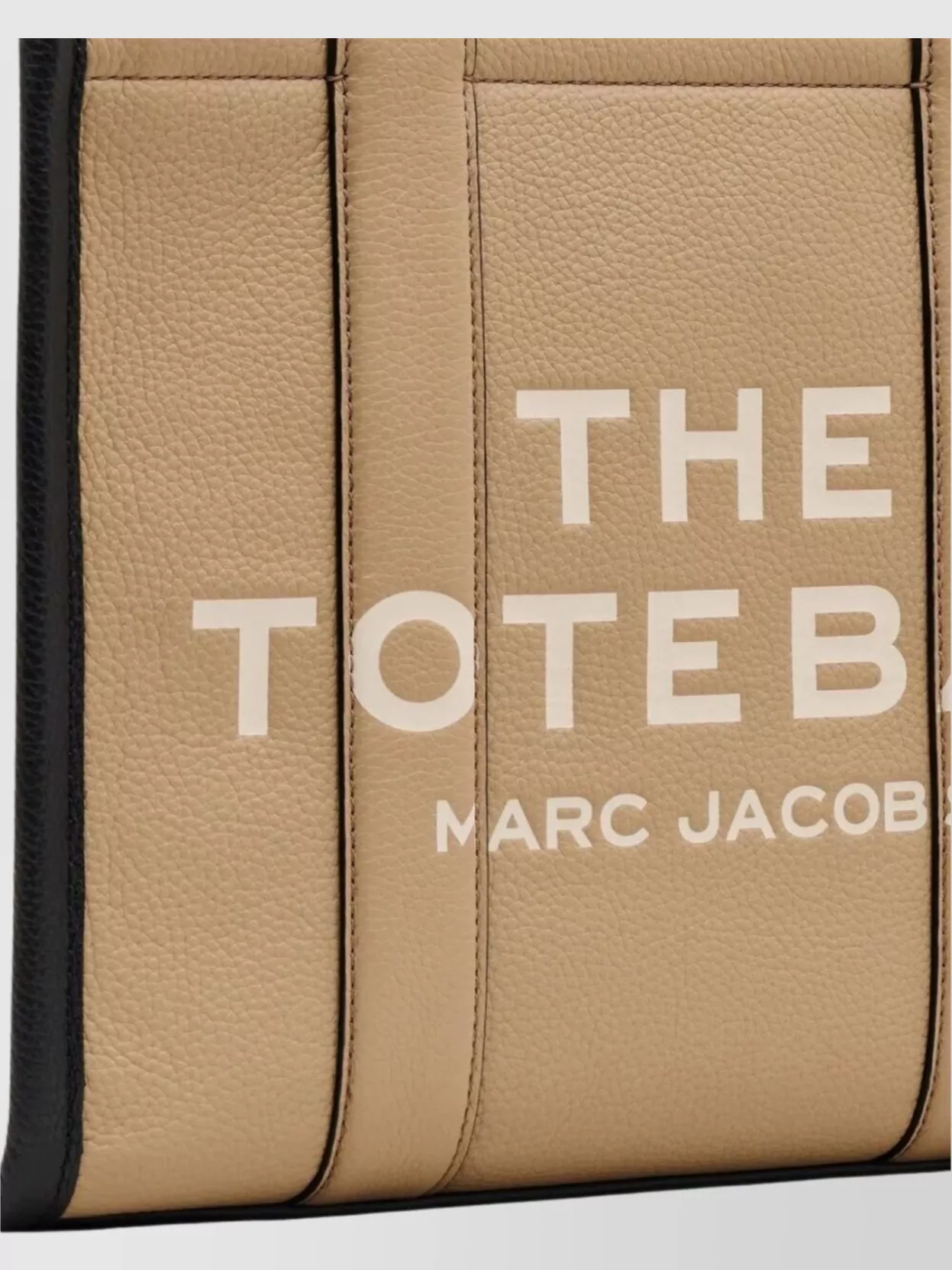 Marc Jacobs Medium Leather Tote Bag With Removable Strap