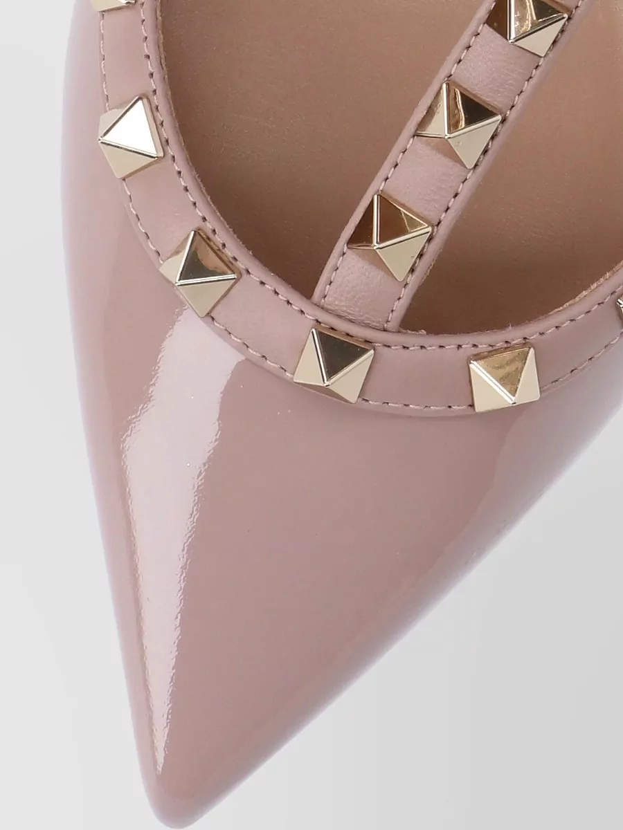 Valentino Garavani Leather Ankle-Strap Pumps