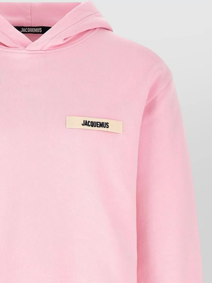 Jacquemus Cotton Logo-Patch Hoodie