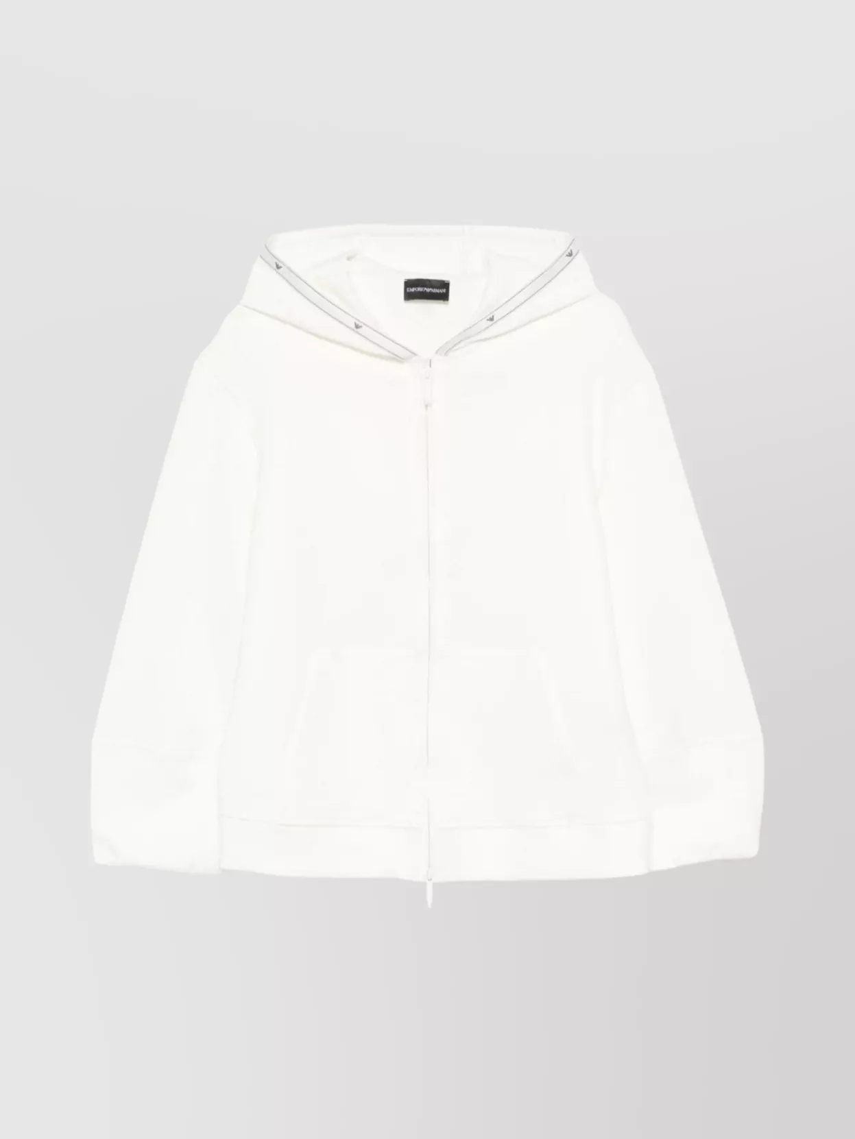 Emporio Armani Logo Cotton Blend Hoodie