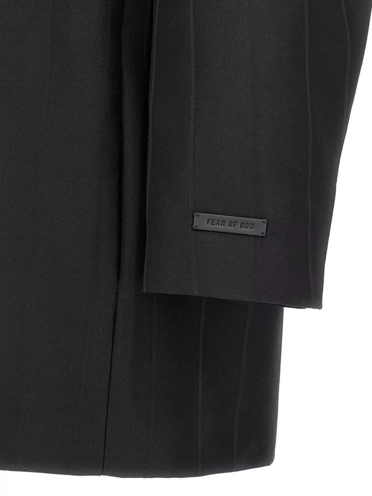 Fear Of God Casual Blazer With Striped Pattern And Button Cuffs