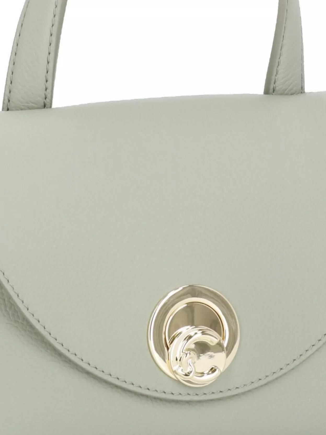 Coccinelle Pebbled Leather Shoulder Bag