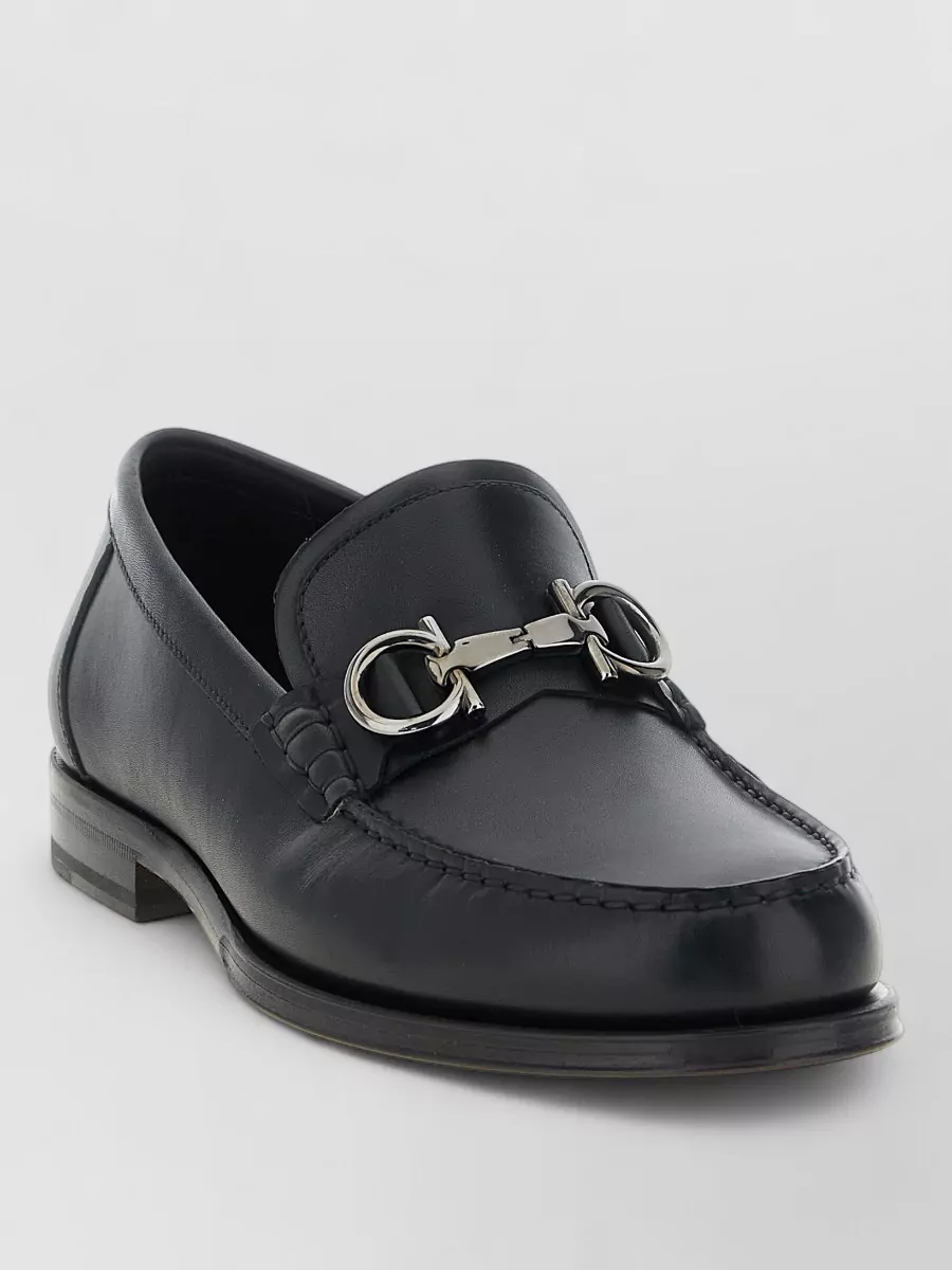 Ferragamo Leather Loafers