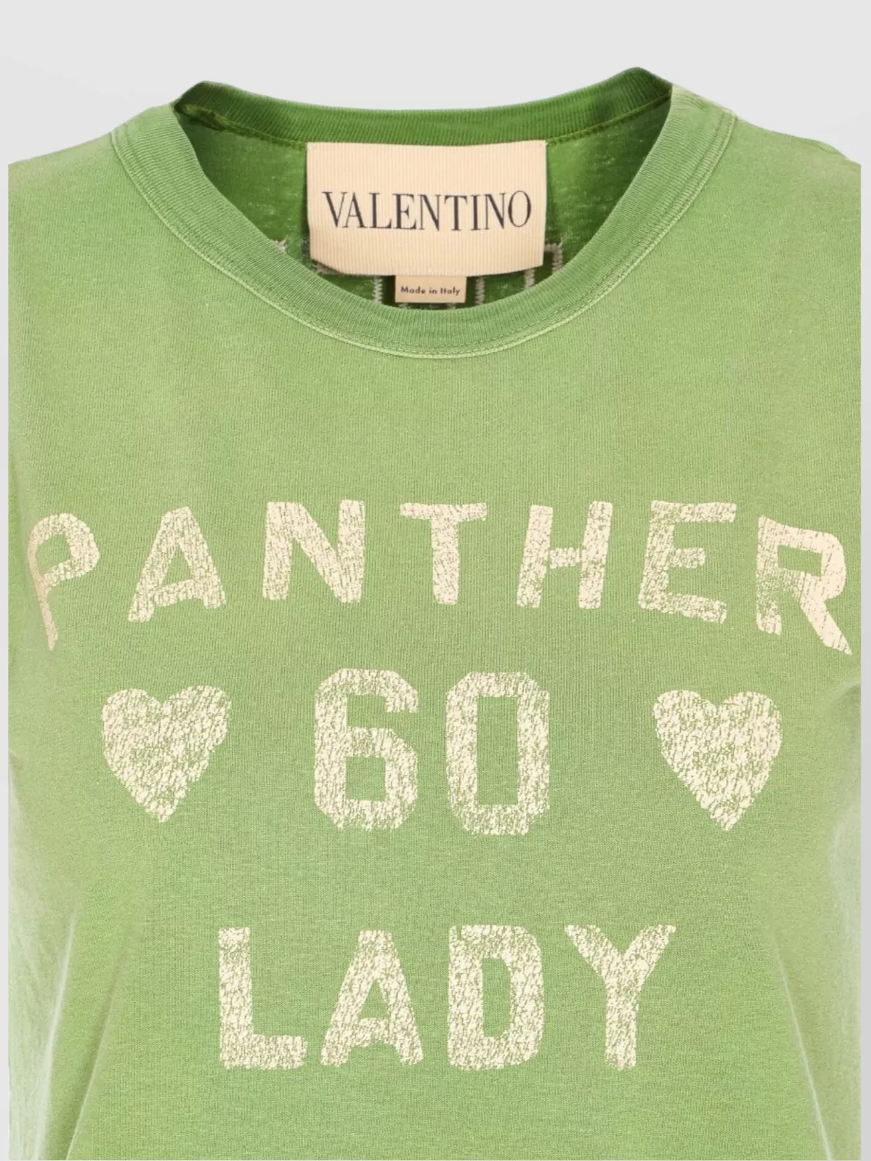 Valentino Playful Printed Cotton T-shirt With Bold Lettering