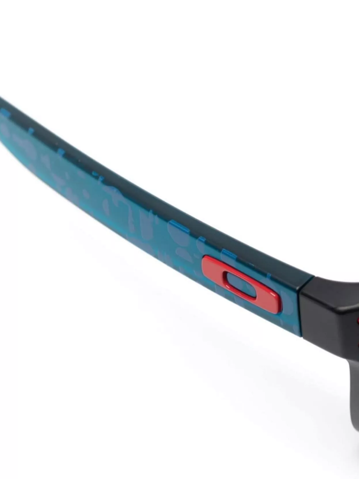 Oakley Two-tone Mirrored Lens Sunglasses With Uv Protection