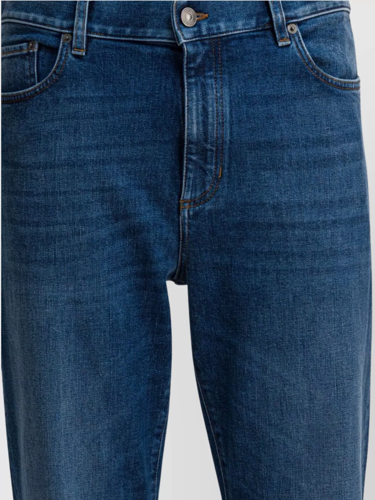 Zegna Denim Trousers Featuring Five-Pocket Design