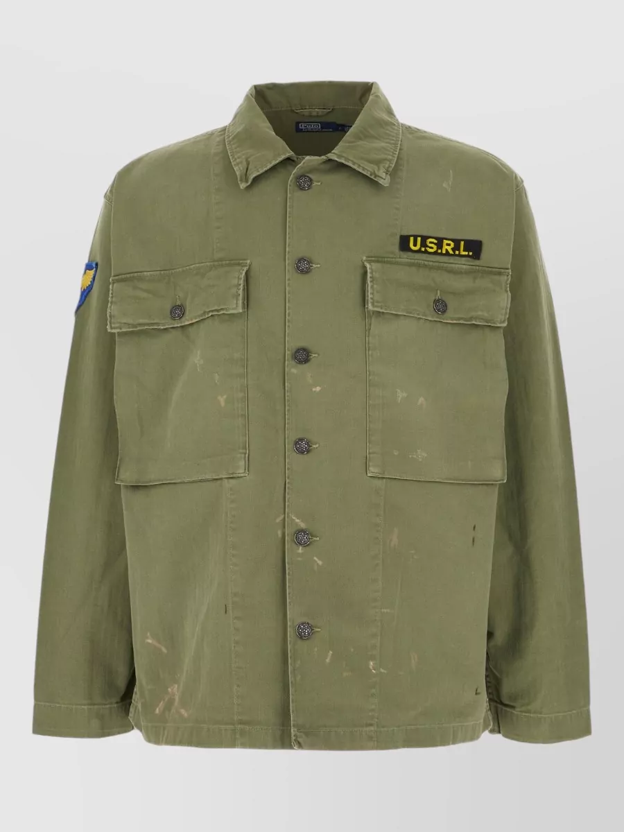 Polo Ralph Lauren Cotton Military Jacket