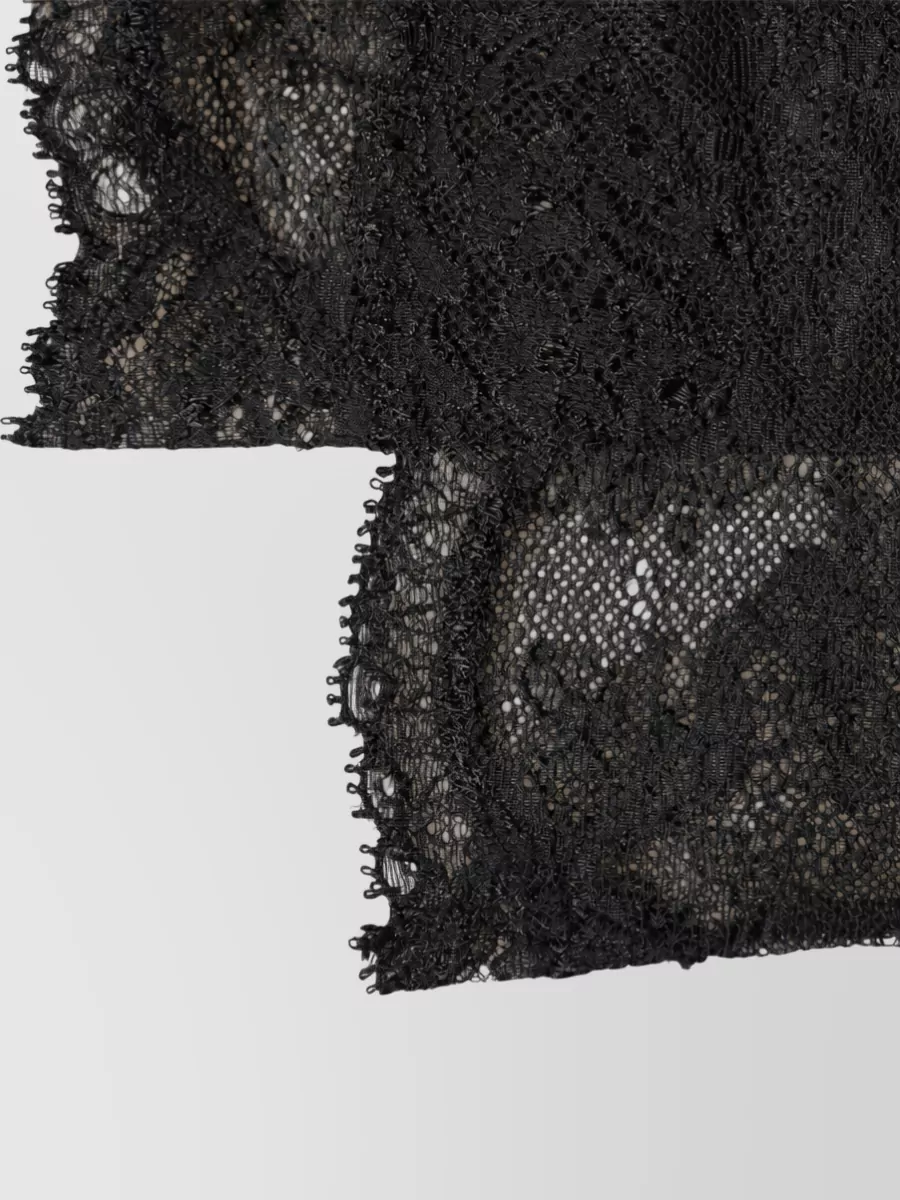 Dolce&Gabbana Floral Lace Knee High Socks
