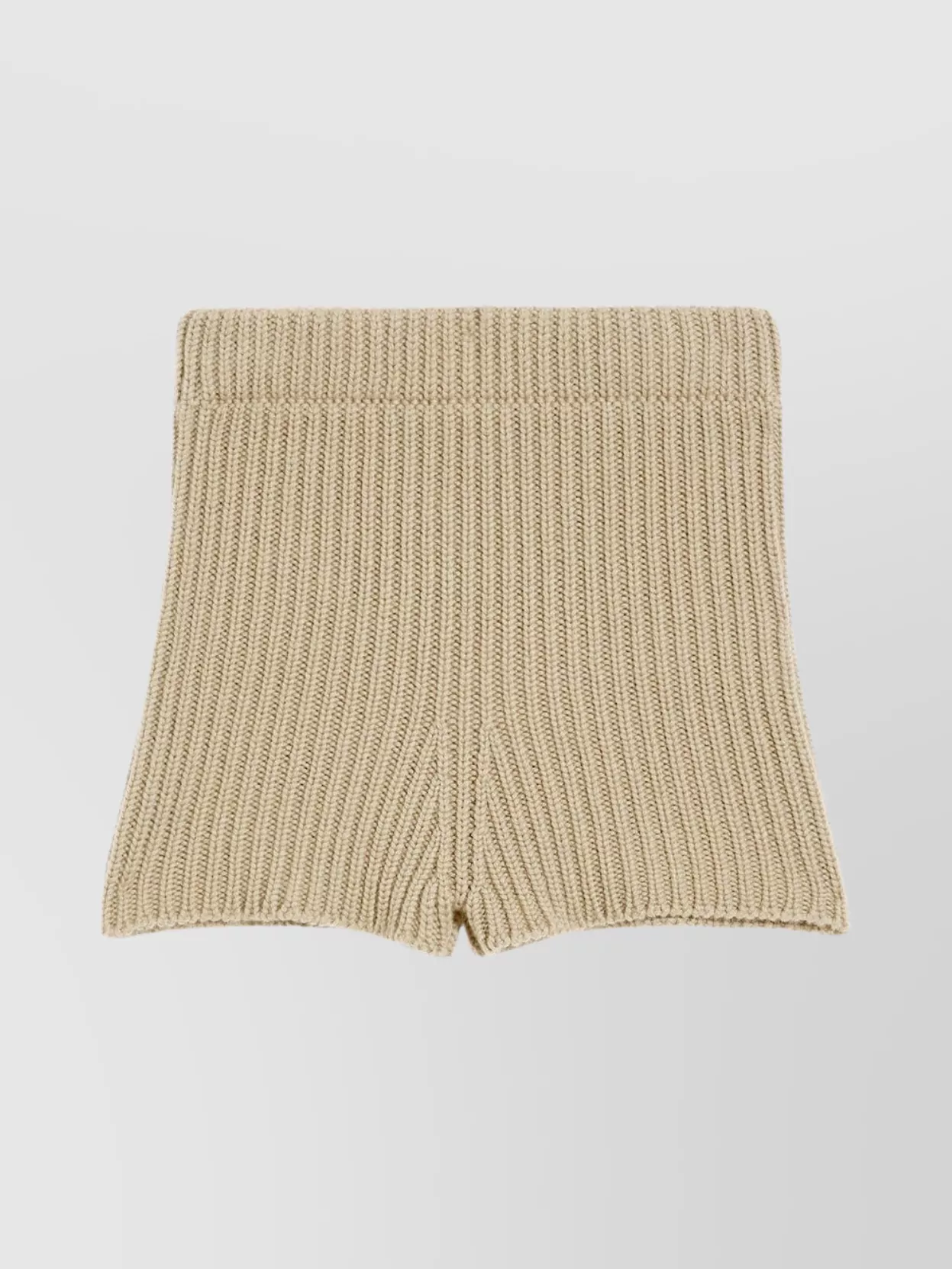 Shop Max Mara Ribbed Knit High-waisted Culottes