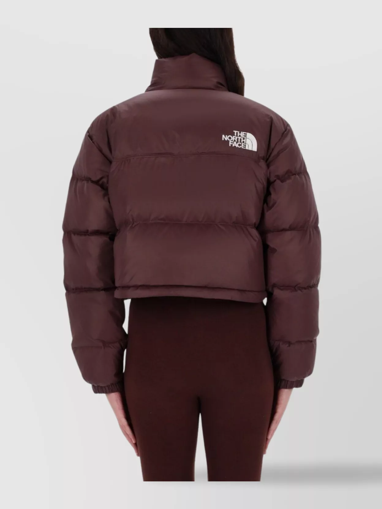 The North Face Modern Cropped High Collar Quilted Jacket
