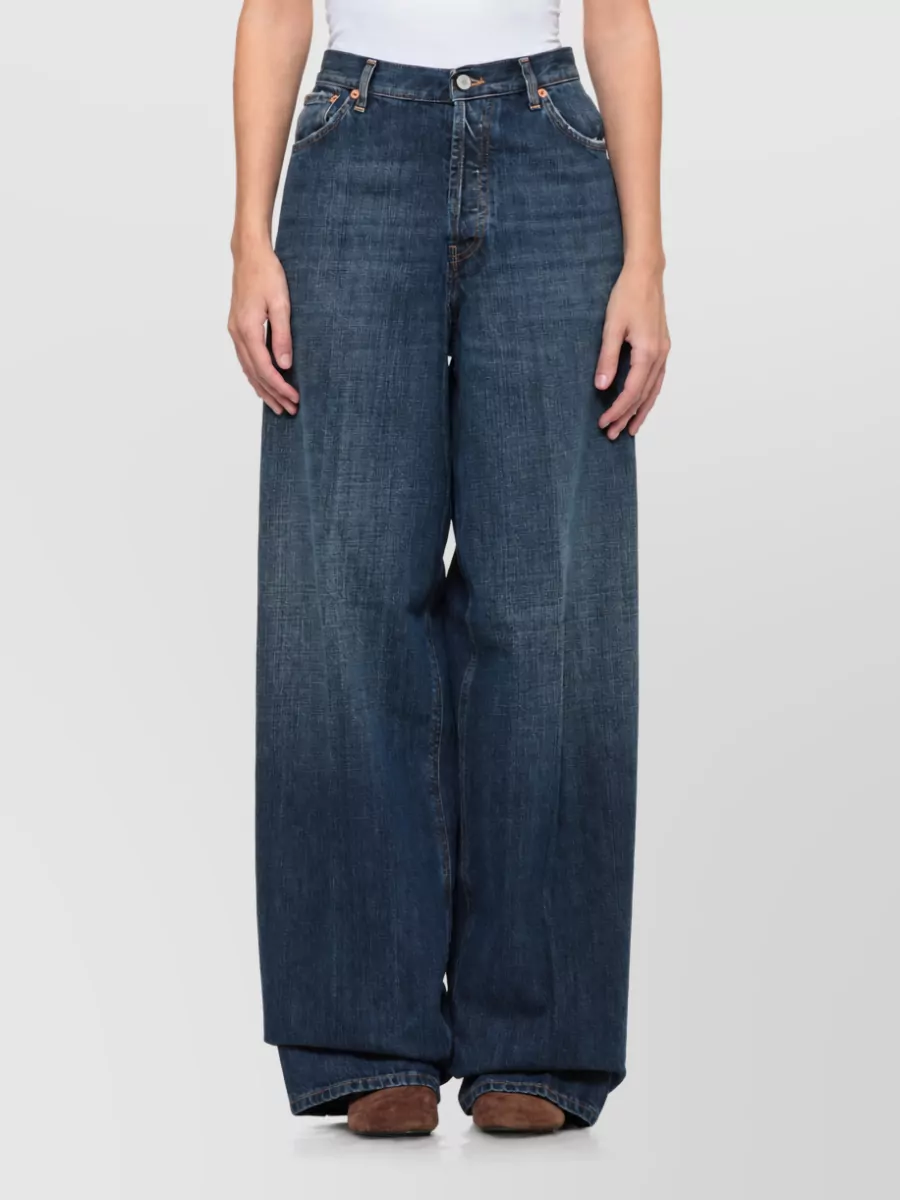 Dondup Cotton Straight-Leg Jeans