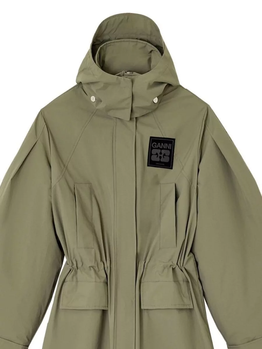 Ganni Relaxed-Fit Puffer Jacket
