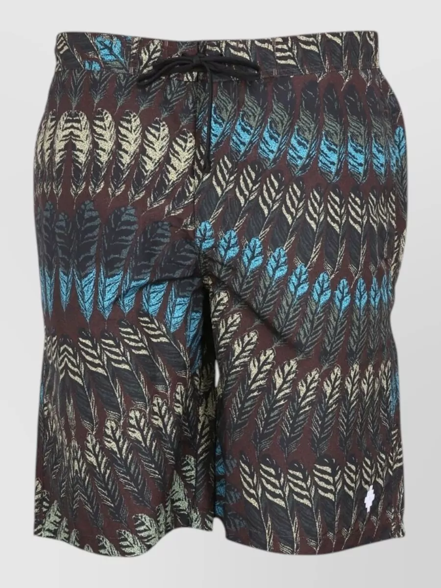 Marcelo Burlon County Of Milan Logo-print swim shorts