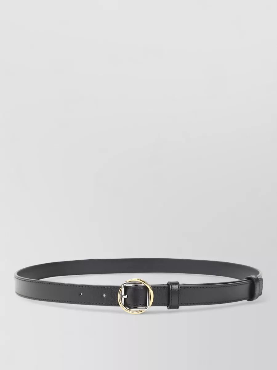 Jacquemus leather slim belt